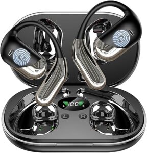 AI Translator Earbuds Real-Time 144 Languages – 3-in-1 Open Ear Wireless Bluetooth Earbuds with Charging Case