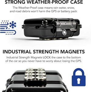BrickHouse Security GPS Car Tracker – 140-Day Battery & Magnetic Case for Hidden Vehicle Tracking