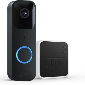 Blink Video Doorbell + Sync Module 2 | Ultimate HD Video Doorbell with 2-Way Audio, Motion Alerts & Alexa Ready (2024)