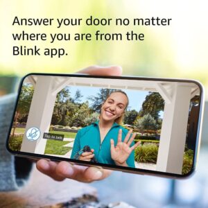 Blink Video Doorbell + Sync Module 2 | Ultimate HD Video Doorbell with 2-Way Audio, Motion Alerts & Alexa Ready (2024)
