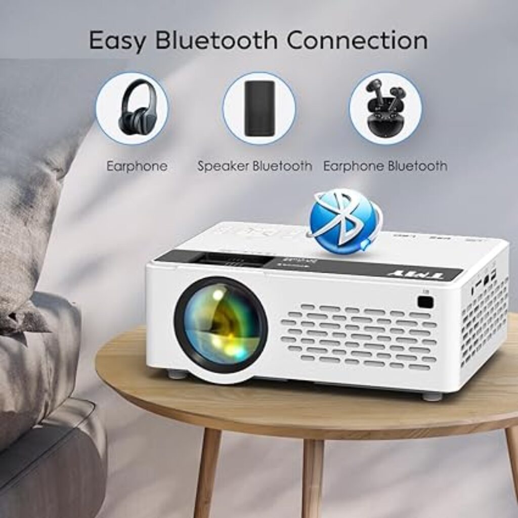 Bluetooth Projector TMY Mini 1080P
