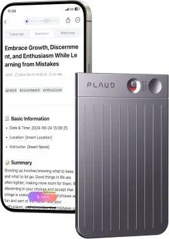 AI Voice Recorder, PLAUD Note